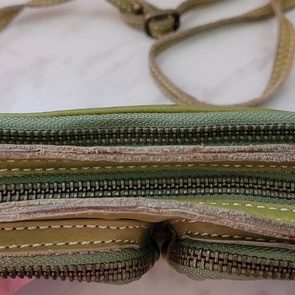 🍊Genuine leather multi pocket small purse - Picture 4 of 14